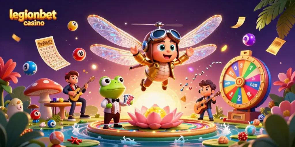 Experience the excitement of legionbet casino with vibrant games and thrilling characters.
